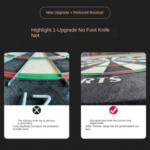 18-inch sisal <span class=keywords><strong>Dart</strong></span> Board <span class=keywords><strong>Set</strong></span> Luminous Chụp đèn phi tiêu mục tiêu một thế hệ cho cạnh tranh - Product Image 5