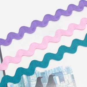 Factory Low Price Zig Zag Ribbon Polyester <strong>Ric</strong> <strong>Rac</strong> <strong>Trimming</strong> - Product Image 4