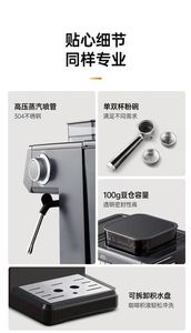 Nueva <span class=keywords><strong>Cafetera</strong></span> Automática Espresso con Bomba de Presión de 15-20 Bares, Molinillo y Vaporizador de Leche - Product Image 5