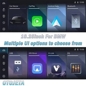 10.25" Screen For BMW X1 X3 X5 1 2 3 series 2006 2016-2018 <b>Car</b> Video Vi Link Multimedia Linux System DSP BT Carplay Android Auto - Product Image 3