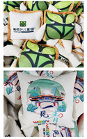 Housse de coussin brodée professionnelle à faible MOQ, impression numérique pour la maison et l'hôtel, housse de coussin de luxe par sublimation, housse décorative