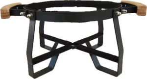 Barbecues MCD Mini 15 pouces avec <span class=keywords><strong>chariot</strong></span> à roulettes pour jardin extérieur - Product Image 6