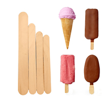 Échantillon gratuit prix d'usine 65mm 93mm 114mm bâton de glace à la crème glacée pour la crème glacée