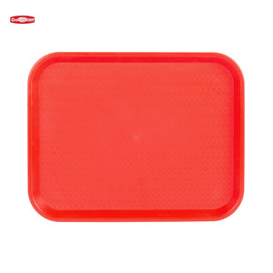 Commercial Stackable Food <b>Tray</b> – Non-Slip PP <b>Plastic</b> <b>Serving</b> <b>Tray</b>, Heavy Duty Restaurant Cafeteria Use - Product Image 4