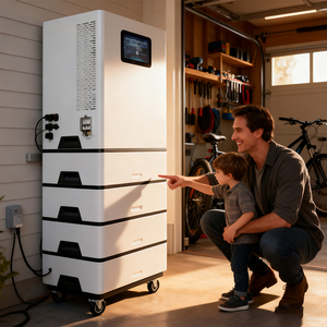 Système de stockage d'énergie solaire domestique tout-en-un 10KW 20KWH, batterie au lithium empilable ZLWM-A-AZ-027, batterie solaire de type split hors réseau - Product Image 1