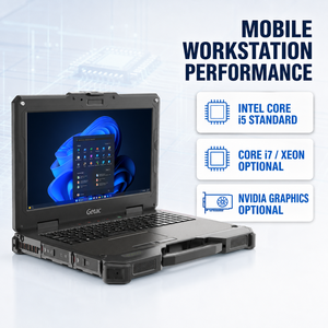 Actualización Getac X600 para el Portátil Robusto X500 I5 Totalmente Industrial de 15.6 Pulgadas 1080x1920 SSD+HDD 11 Pro con Protección Totalmente Robusta Certificada - Product Image 1