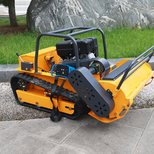 Tondeuse à fléaux télécommandée de qualité industrielle, largeur de coupe 120 cm, essence/diesel, pour ferme, verger, terrain accidenté - Product Image 5