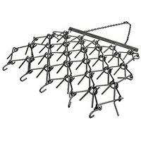 Grada de arrastre directo ToolTuff de 4 pies. X 8 pies, 42-016 ATV UTV Cadena Grada Arrastre Grado Tractor