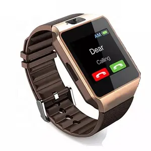 Nouveau produit moins cher dz 09 montre intelligente dz09 avec caméra montre intelligente de poignet prise en charge de la carte SIM carte Sim pour Iphone Android