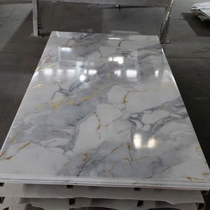 Panel de Pared de PVC de 1220x2440 mm y 3 mm, Lámina de PVC con Efecto Mármol y Protección UV, Precio Económico, Buena Calidad - Product Image 4