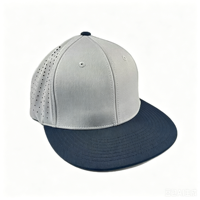 Nouvelle casquette de baseball ajustée unisexe, imperméable, découpée au laser, respirante et perforée, style streetwear sportif, pour le golf