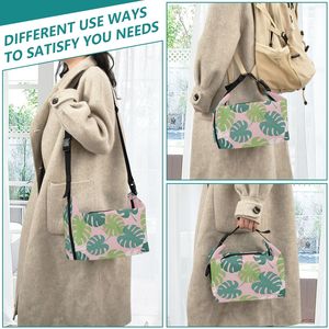 Hawaii Neutral Ocean Cartoon Print Durable Eco-Friendly Fashion Polyester Insulated Lunch Cooler Bag for Picnic BBQ Takeout - Product Image 6