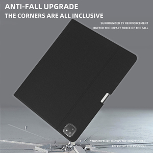 <span class=keywords><strong>Housse</strong></span> de <span class=keywords><strong>protection</strong></span> en TPU souple ultra-mince pour <span class=keywords><strong>iPad</strong></span> Pro 12.9 pouces 2022 6ème 4ème 3ème génération fente pour stylo intégrée réveil automatique - Product Image 4