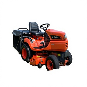 เครื่องตัดหญ้าแบบนั่งขับ KUBOTA G21e รุ่นใหม่ทรงพลัง ขนาด 48 นิ้ว ระบบดีเซล พร้อมถังเก็บหญ้าแบบยกสูง ปั๊ม มอเตอร์ แบริ่ง และชุดเกียร์ - Product Image 1
