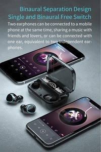 Écouteurs sans fil M10, son de haute qualité, pour le sport, <span class=keywords><strong>les</strong></span> jeux et la musique, avec étui de charge Power Bank, écouteurs Bluetooth pour téléphone - Product Image 5