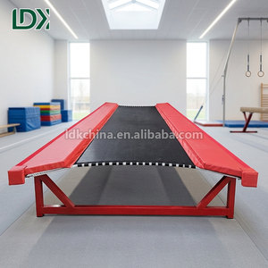 <span class=keywords><strong>Cama</strong></span> elástica pesada, larga y fija, tipo pista de gimnasia, para centro de entrenamiento de gimnasia en interiores - Product Image 3