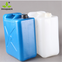 Bouteille d'eau HDPE rose jus 5l en plastique 2 litres carafe rectangulaire de 5 litres jerrican avec pompe