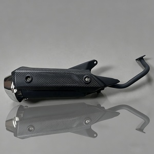 Pot d'échappement pour <span class=keywords><strong>moto</strong></span>, tuyau d'échappement d'origine pour HONDA RX125 SDH125T-31-37A, ensemble de tuyau d'échappement, silencieux - Product Image 3