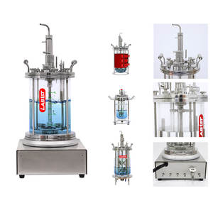Sistema de Mini Bioreator de Bancada em Escala Laboratorial para Fermentação em Laboratório, Bioreator de <span class=keywords><strong>1l</strong></span>, 2l, 3l, 5l, 10l, 15l - Product Image 3
