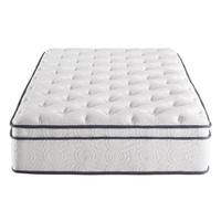 Matelas durable pour un sommeil rafraîchissant, respirant, avec ressorts ensachés individuels, isolation des mouvements, confort, haute élasticité et bonne résilience