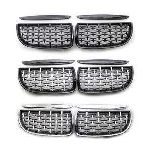 กระจังหน้ากันชนหน้าสไตล์ดาวตกติดเพชรสำหรับ BMW 3 <span class=keywords><strong>Series</strong></span> E90 2005-08 51137120008 51137120007 - Product Image 1