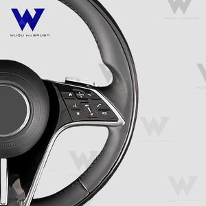 Adecuado para <span class=keywords><strong>Mercedes</strong></span> Benz E260E300E350E200E320E400W223 W204 W205 W206 W222 S400 S450 <span class=keywords><strong>Maybach</strong></span> Volante de cuero completo de madera - Product Image 3