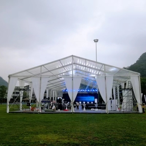 Carpa de aluminio impermeable transparente <span class=keywords><strong>para</strong></span> exteriores <span class=keywords><strong>para</strong></span> Bodas de lujo grandes reuniones de negocios a un precio económico - Product Image 4