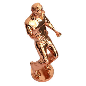 धातु आभूषण विंटेज पारितोषिक विजेता गायक नृत्य ट्रॉफी कस्टम आंकड़ा ट्रॉफी के लिए फैशन शो - Product Image 6