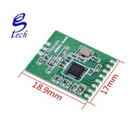 Modul TI Nirkabel dan Antarmuka SPI dengan Transreceiver Data RF 433/868Mhz, Transmisi Jarak Jauh Rumah Pintar CC1101