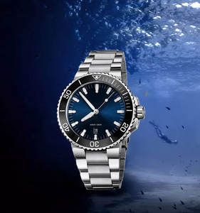 Moda lüks oem saatler erkekler bilek marka Dropshipping özel Logo su geçirmez erkek otomatik dalış kayış izle lüks - Product Image 2