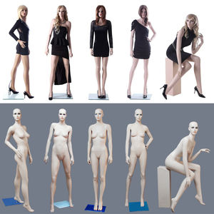 Maniquí de cuerpo completo personalizado para <span class=keywords><strong>mujer</strong></span>, maniquí femenino realista y sexy, con forma de vestido y cara, venta al por mayor - Product Image 6