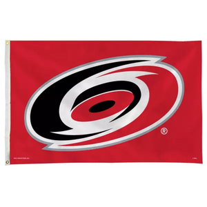 NHL đội Trung Quốc nhà máy bán buôn 3X5FT Double Sided in cờ ngoài trời Tampa Carolina Hurricanes cờ với 2 grommets - Product Image 5