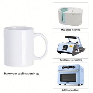 Factory Wholesale High Quality 11oz Ceramic Sublimation Blank Mug Custom Logo <b>Printing</b> <b>Coffee</b> Cups - Product Image 5