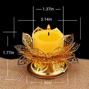 Nicro porte-bougie <span class=keywords><strong>en</strong></span> métal fer artisanat chandelier <span class=keywords><strong>bouddha</strong></span> Lotus chauffe-plat pour lampe papillon temple Deepawali Diwali décoration - Product Image 2