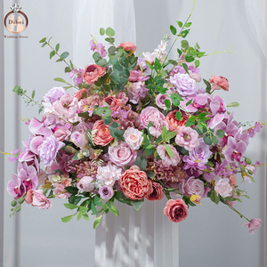 Trang Trí Đám Cưới Nguồn Cung Cấp OEM Trang Trí Hoa Cưới Lụa Nhân Tạo Hoa Bóng Cưới <span class=keywords><strong>Centerpieces</strong></span> Cho Bảng - Product Image 4