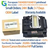 Tête d'impression FA04010 de remplacement pour les séries d'imprimantes Epson L3110 L3150 L3210 L3250 L110 L120 L210 L300, testée à 100 %