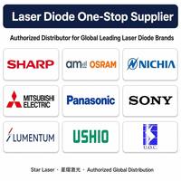 Diode laser 660 nm 1 W SLH6601WT, monture C, faible tension de fonctionnement pour une gestion efficace de l'énergie et des applications d'éclairage