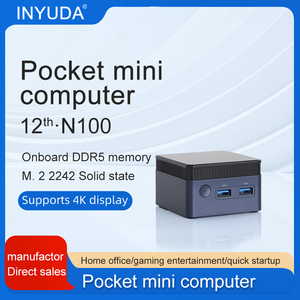 <span class=keywords><strong>Mini</strong></span> PC với Intel N100 Bộ vi xử lý 16GB DDR5 RAM M.2 SSD HD hiển thị WiFi6-Portable Windows 11 & Linux cho công nghiệp sử dụng chúng tôi cắm - Product Image 3