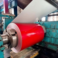 Bobines d'acier galvanisé PPGI/bobines d'acier revêtues de couleur au prix d'usine pour la fabrication de tôles de toiture