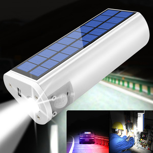 Nouvelle lampe solaire portable pour camping, voyage, voiture, avec fonction de signalisation d'avertissement et de charge. - Product Image 2