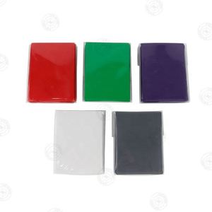 Porte-cartes en cuir PU vert, design minimaliste de 7 pouces pour cartes de collection - Product Image 4