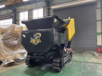 DP65 DP70 Hydraulischer Raupenmobiler Doppelwellen-Schredder Schwerlast-Abfallzerkleinerungsanlage für Holz- und Betonabfälle