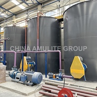 Máquina para Fabricar Tablero de Fibrocemento de Alta Capacidad Amulite 3000+ ㎡ Motor PLC de Embalaje Automático con Apilamiento y Salida Diaria, Bomba y Rodamiento