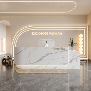 QT-<span class=keywords><strong>77</strong></span> Bureau de <span class=keywords><strong>réception</strong></span> moderne, ensemble de meubles de bureau, tables de bureau, scrivania, <span class=keywords><strong>réception</strong></span>, salon de beauté - Product Image 5