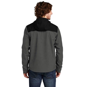 เสื้อแจ็คเก็ตกันน้ำสำหรับผู้ชายแบบ Softshell รุ่น 2026 ระบายอากาศได้ดี เหมาะสำหรับเล่นกีฬา คุณภาพสูง กันลม สำหรับขายออนไลน์ - Product Image 4