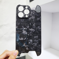 Coque de téléphone en fibre de carbone forgée pour Iphone 15/15PRO/15PLUS/15PRO MAX avec attraction magnétique