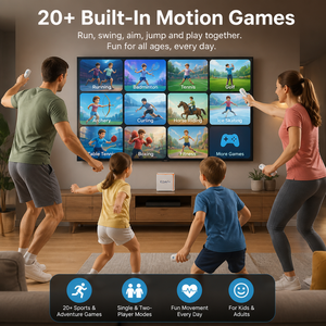 Boîtier <span class=keywords><strong>TV</strong></span> intelligent Android 10 AI 2026 à succès avec jeux à détection de mouvement, console de jeu de divertissement à domicile format paume, 2 Go 16 Go - Product Image 5