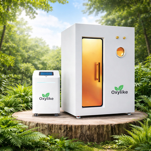 ห้องออกซิเจนความดันสูงแบบแข็งขนาดเล็กสำหรับหนึ่งคน รุ่น Oxylike OLH-1-S2 1.5ATA ปี 2027 สำหรับการรักษาฟื้นฟูสมรรถภาพที่บ้านและคลินิก - Product Image 6