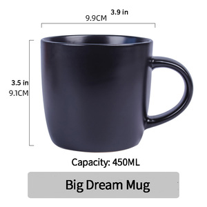 Tazza da Caffè in Ceramica Big <span class=keywords><strong>Dream</strong></span>, Grande Capacità, Perfetta per Caffè, Tè e Bevande Calde - Product Image 3