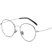 Gafas de Metal THREE HIPPOS Montur Optic para hombre, anteojos con gemas graduadas, gafas ópticas Anti Acetata de pavo